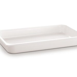 ECOLINE-CONTENITORE GN 1/1 CM53 X 32,5XH.6,5  7,1 LITRI. IN MELAMINA, BIANCO