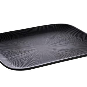 NERO-VASSOIO RETTANGOLARE IN MELAMINA GN 1.2 CM 32,5X26,5 H. 2,5 MAX 70?C 85068