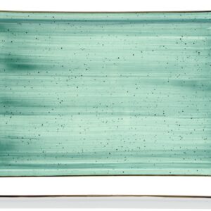 JUSTCOLOR GREEN-PIATTO RETTANGOLARE CM.36,5X22,8 HP7500-1096K2