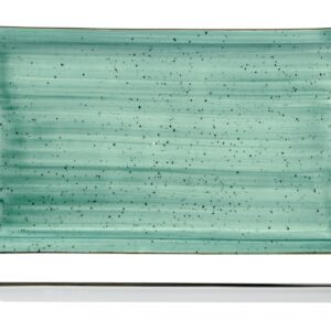 JUSTCOLOR GREEN-PIATTO RETTANGOLARE CM.31X18 CHP11757-1096K2