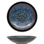 GALAXIA-PIATTO FONDO CM 21,5 FORMA VANILLA IN STONEWARE
