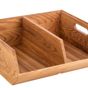 BUFFET BOX LEGNO 2 SCOMPARTI CM 35X31XH.12,5 - immagine 1