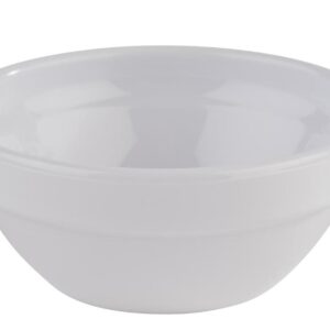 FRIENDLY BOWL-COPPETTA POLIETILENE BIANCA DIAMETRO CM 7,5 H 3,5 LT0,05 IMPILABILE, LAVABILE IN LAVASTOVIGLIE.MADE IN GERMANIA, NON ADATTA AL MICROONDE - immagine 1