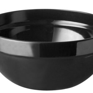 FRIENDLY BOWL-COPPETTA POLIETILENE NERA DIAMETRO CM 10 H 4,5 LT0,15 IMPILABILE, LAVABILE IN LAVAST. REALIZZATA IN GERMANIA, NON ADATTA AL MICROONDE - immagine 1