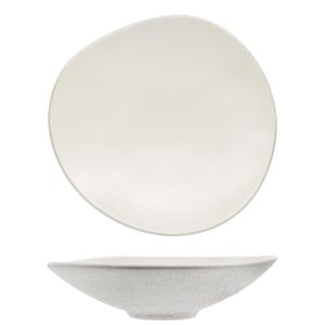 GENESYS EVO BIANCO-PASTA BOWL 29,5 IN PORCELLANA CON FINITURA ESTERNA A BUCCIA D'ARANCIA - immagine 1