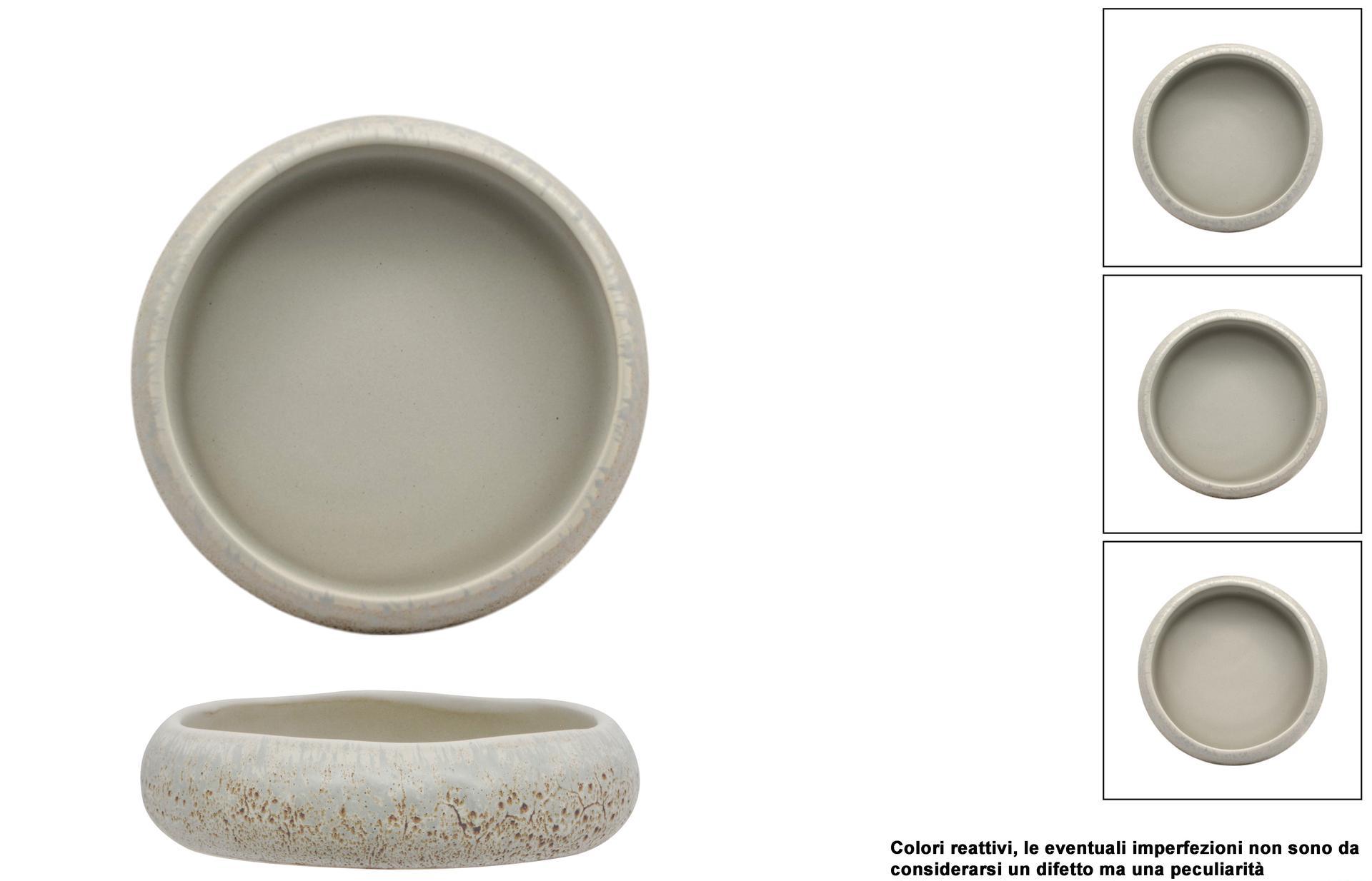 Vaso Decorativo In Gres Porcellanato Argento – Motivo Nido D'Ape Glamour 35 Cm
