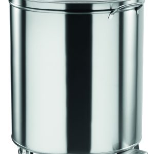 PORTARIFIUTI 50L RUOTE/PEDALE