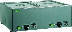 TAVOLA CALDA BAGNOMARIA - 2xGN1/1 - 150h