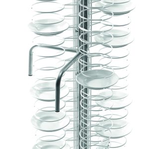 CARRELLO PORTAPIATTI - 96 PIATTI 18/23 - GRIGLIE VERNICIATE