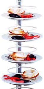 PORTAPIATTI DA PARETE - 12 PIATTI 18/23 - GRIGLIE PLASTIFICATE