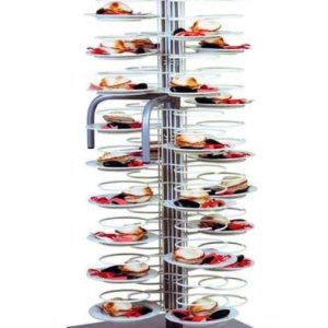 CARRELLO PORTAPIATTI - 96 PIATTI 18/23 - GRIGLIE VERNICIATE