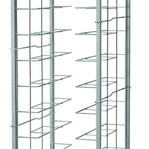 CARRELLO PORTAVASSOI FILO - 12 VASSOI