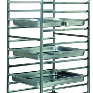 CARRELLO INOX PORTATEGLIE 14xGN2/1 o 28xGN1/1