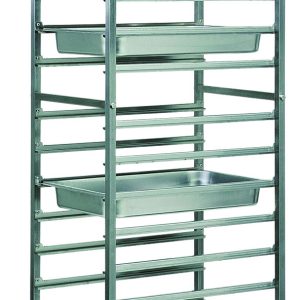 CARRELLO INOX PORTATEGLIE 14xGN1/1