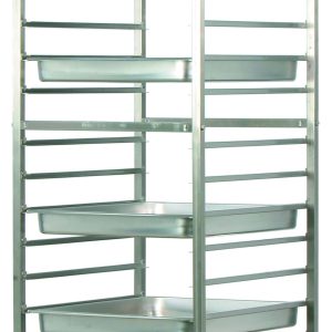 CARRELLO INOX PORTATEGLIE RINFORZATI 14xGN2/1 o 28xGN1/1