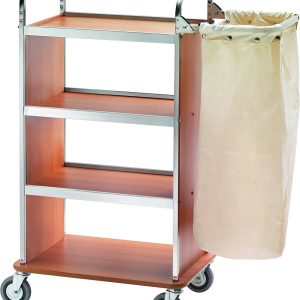 CARRELLO PORTABIANCHERIA - 4 PIANI - 1 SACCO