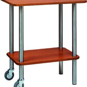CARRELLO GUERIDON C/RUOTE - NOCE