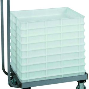 CARRELLO PORTACASSETTE IMPASTI PIZZA - MANICO