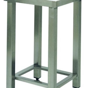 CEPPO POLIETILENE + SGABELLO INOX 100 x 50