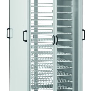 CARRELLO PORTAPIATTI ARMADIATO - RISCALDATO - 10xGN2/1 - GRIGLIE VERNICIATE