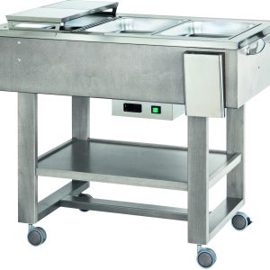 CARRELLO LEGNO TERMICO BOLLITI-ARROSTI - CENERE