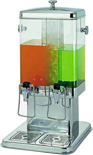 DISTRIBUTORE BEVANDE 5+5L.