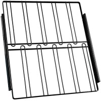 KIT GUIDE + GRIGLIA PLASTIFICATA NERA SCORREVOLE VI120/180