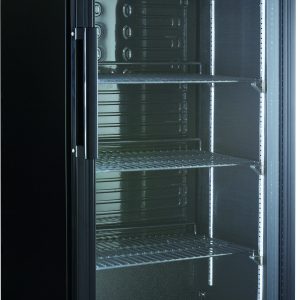 BOTTLE COOLER REFRIGERATO STATICO NERO +2+8°C - immagine 1