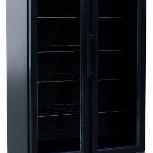 BOTTLE COOLER REFRIGERATO STATICO NERO +2+8°C - immagine 1