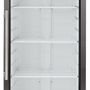ARMADIO REFRIGERATO ECO VENTILATO INOX -18-22°C C/VETRO