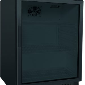 BOOTLE COOLER STATICO +2+8°C NERO C/VETRO