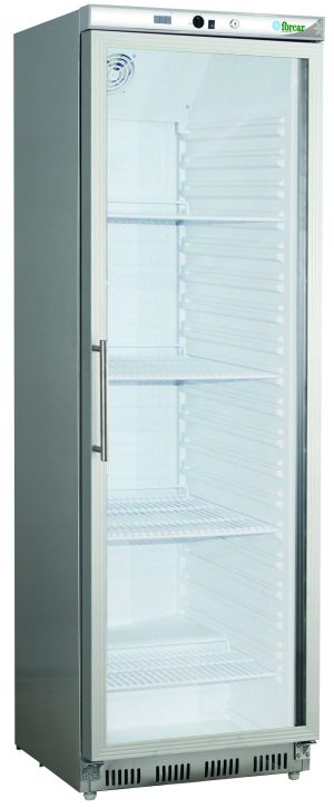 ARMADIO REFRIGERATO ECO STATICO INOX +2+8°C C/VETRO