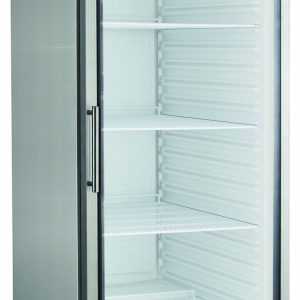 ARMADIO REFRIGERATO ECO STATICO INOX +2+8°C C/VETRO
