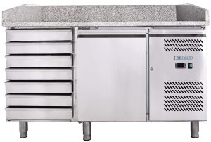 BANCO PIZZA REFRIGERATO VENTILATO