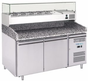 BANCO PIZZA REFRIGERATO VENTILATO