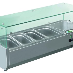 VETRINA REFRIGERATA PIZZA +2+8°C GN1/3+1/2