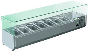 VETRINA REFRIGERATA PIZZA +2+8°C GN1/4