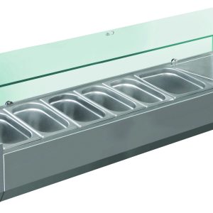 VETRINA REFRIGERATA PIZZA +2+8°C GN1/3+1/2