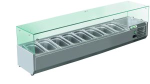 VETRINA REFRIGERATA PIZZA +2+8°C GN1/3