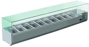 VETRINA REFRIGERATA PIZZA +2+8°C GN1/4