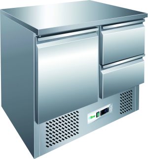 SALADETTE REFRIGERATA STATICA +2+8°C - 2 CASSETTI