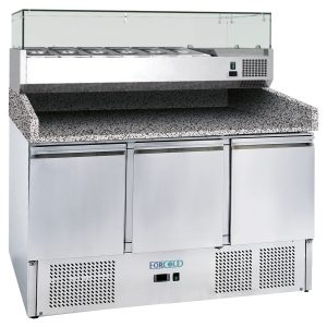 BANCO PIZZA REFRIGERATO STATICO