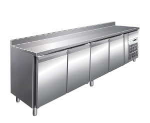 TAVOLO REFRIGERATO VENTILATO -2+8°C P60 C/ALZATINA