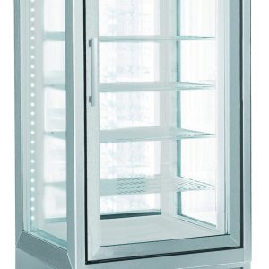 VETRINA 4 LATI ESPOSITIVI PER PASTICCERIA -15°C -24°C