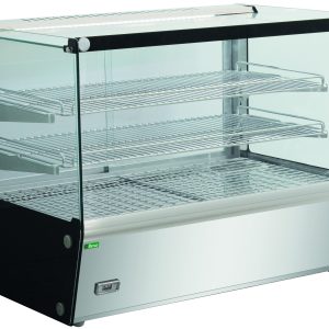 VETRINA RISCALDATA DA BANCO C/GRIGLIE