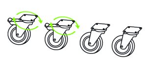 KIT RUOTE PER IMPASTATRICE 50 SB/SL/SR