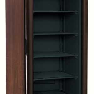 CANTINETTA VINI LEGNO REFRIGERATA STATICA -18-22°C NOCE SCURO/NERO