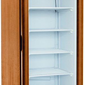 CANTINETTA VINI LEGNO REFRIGERATA STATICA -18-22°C NOCE CHIARO