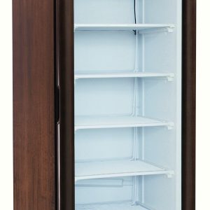 CANTINETTA VINI LEGNO REFRIGERATA STATICA -18-22°C NOCE SCURO