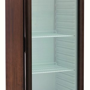 CANTINETTA VINI LEGNO REFRIGERATA STATICA +2+8°C NOCE SCURO